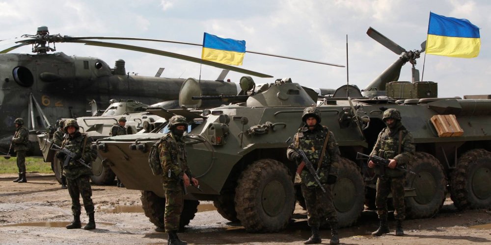 Ukrainian Army in the ATO Zone