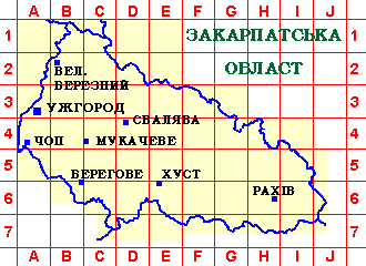 [Zakarpatska Oblast Clickable Image Map]